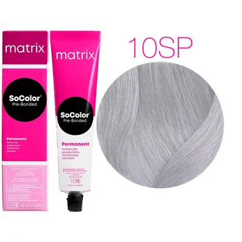Краска для волос Matrix SoColor Pre-Bonded 10SP очень-очень светлый блондин серебристо-жемчужный 90 мл 