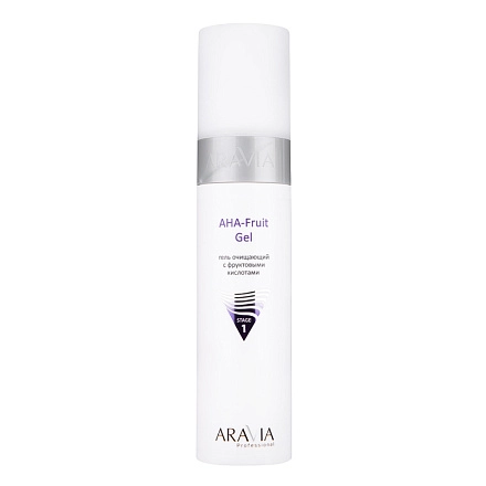 Гель очищающий ARAVIA с фруктовыми кислотами AHA - Fruit Gel, 250 мл 