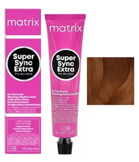 Краска безаммиачная Matrix Super Sync Pre-Bonded 6NNG Тёмный Блондин глубокий натуральный золотистый 90 мл 