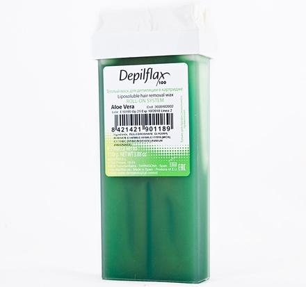 Воск в картридже DEPILFLAX Алое вера 110 гр