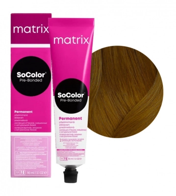 Краска для волос Matrix SoColor Pre-Bonded 8G светлый блондин золотистый 90 мл 