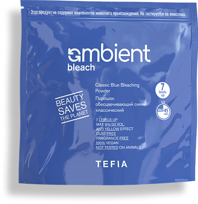 Порошок обесцвечивающий синий классический TEFIA Ambient Bleach 500 гр 