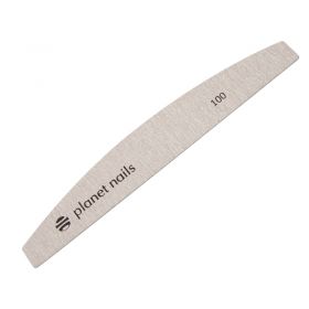 Сменные наклейки для полукруглой пилки,зебра 100/180 Planet Nails 10шт в упаковке