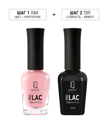 Лак для ногтей PROLAC+bioceramics укрепляющий 012 Oh, Rosie! 12,5мл 