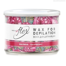 Воск ItalWax Flex Малина в банке 400 мл