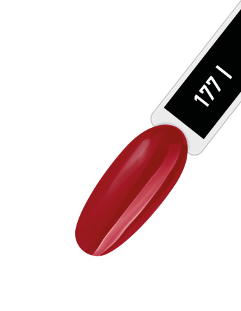 Лак для ногтей PROLAC+bioceramics укрепляющий 177 Red trap 12,5мл 