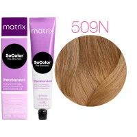 Краска для волос Matrix SoColor Pre-Bonded 509N очень светлый блондин 100% покрытие седины 90 мл 