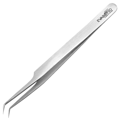 Пинцет для ресниц IRISK Р551-03 L-3 длина 11,5см