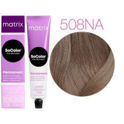 Краска для волос Matrix SoColor Pre-Bonded 508NA светлый блондин натуральныйпепельный 90 мл 