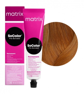 Краска для волос Matrix SoColor Pre-Bonded 8C блондин медный светлый 90 мл 