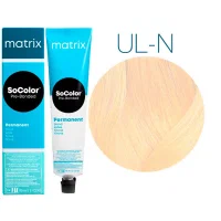 Краска для волос Matrix SoColor Pre-Bonded Ultra.Blond UL-N ультра блонд натуральный 90 мл 