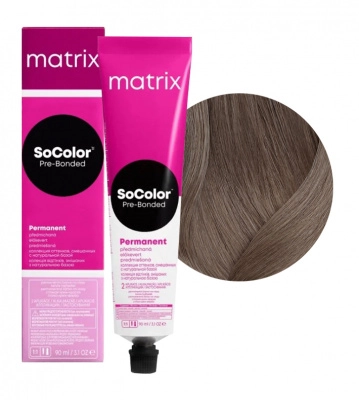 Краска для волос Matrix SoColor Pre-Bonded 7AV блондин пепельно-перламутровый 90 мл 