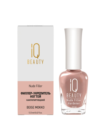 Филлер-укрепитель IQ BEAUTY Nude Filler с камуфлирующим эффектом 04 Beige Mokko 12,5 мл 