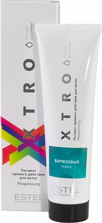 Пигмент прямого действия XTRO WHITE Бирюзовый 100мл