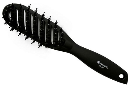 Щетка Hairway 9 рядная, изогнутая с щетиной 