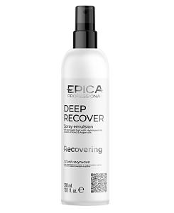 Спрей-эмульсия для повреждённых волос EPICA DEEP RECOVER 300 мл  Спрей-эмульсия для повреждённых волос EPICA DEEP RECOVER 300 мл