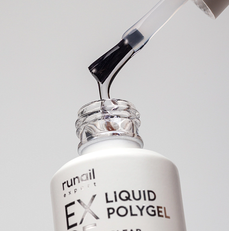 Жидкий полигель Liquid Polygel Runail Expert 200, 18 мл 