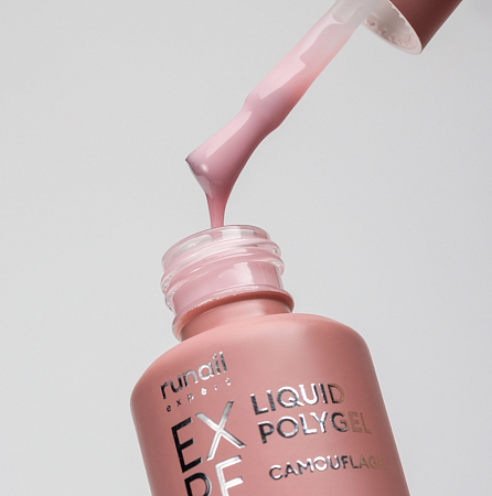 Жидкий полигель Liquid Polygel Runail Expert 213, 18 мл 