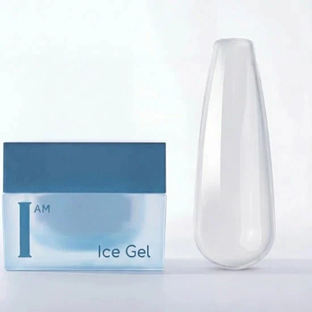 I AM Гель холодный Ice Gel для наращивания ногтей 12 мл, 01 
