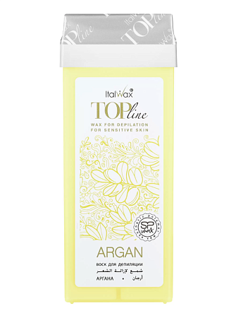 Воск ItalWax Top Line в картридже 100 мл Аргана 