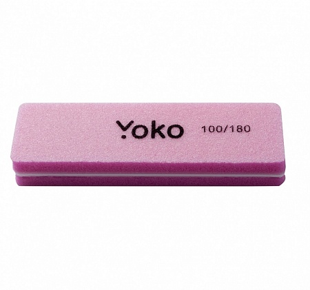 Полировщик 100/180 розовый YOKO