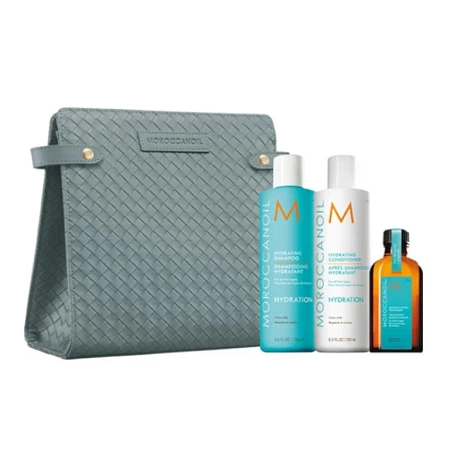 Набор 2025 HOLIDAY УВЛАЖНЕНИЕ (шам.250 мл + конд.250 мл + восст. масло 50 мл) 