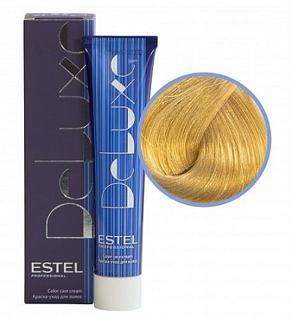 ESTEL De Luxe краска-уход для волос, 10/73 светлый блондин коричнево-золотистый, 60 мл