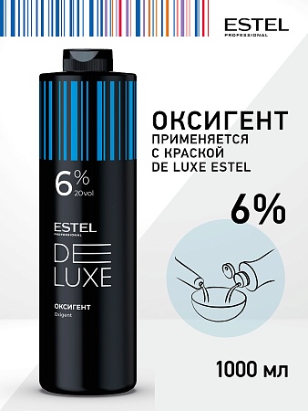 Оксигент для волос 6% ESTEL DE LUXE 1000 мл 