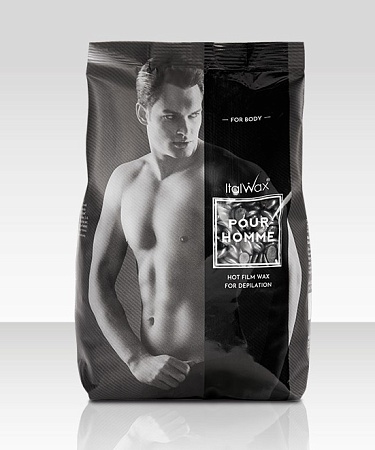 Воск горячий плёночный ITALWAX POUR HOMME мужской гранулы 2 кг 