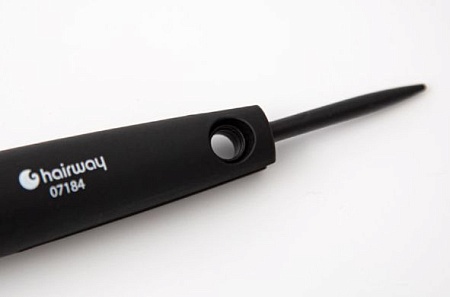 Термобрашинг Hairway Nano Ceramic 25мм, нейлон, натуральная щетина 