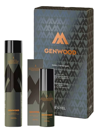 Набор мужской ESTEL ALPHA GENWOOD "Наш. Сильный" (шампунь + дезодорант д/ног) 