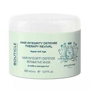 BOUTICLE Укрепляющая восстанавливающая маска ддля истонченных, хрупких и поврежденных волос, 500 мл  BOUTICLE Укрепляющая восстанавливающая маска ддля истонченных, хрупких и поврежденных волос, 500 мл