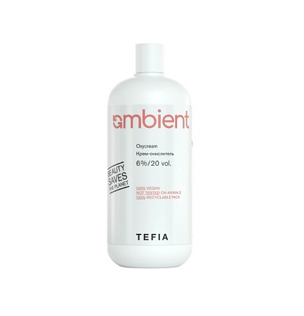 Tefia Крем-окислитель для окрашивания волос Ambient 6% / 20 vol., 900 мл 