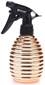 Распылитель DEWAL пластиковый, круглый, золотистый 250 мл Распылитель DEWAL пластиковый, круглый, золотистый 250 мл