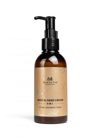 Крем для рук и тела MANITA LYCHEE, BERGAMOT, PEACH 150 мл 