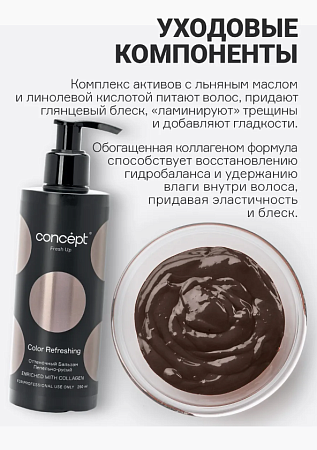 Оттеночный бальзам CONCEPT Пепельно-русый 250 мл