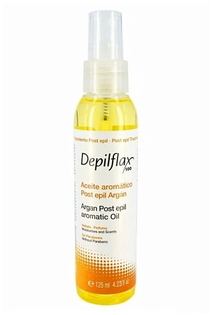 Масло Depilflax ARGAN для снятия остатков воска 125 мл 