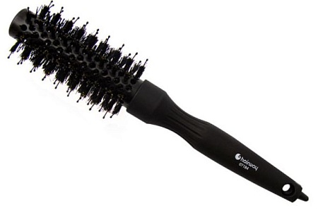 Термобрашинг Hairway Nano Ceramic 25мм, нейлон, натуральная щетина 