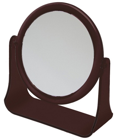 Зеркало настольное Dewal Beauty MR111 янтарное, 178*160 мм 