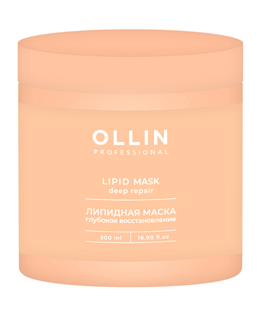 Липидная маска для волос L/P SYSTEM OLLIN PROFESSIONAL 500 мл 