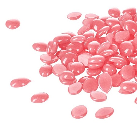 Воск горячий плёночный ITALWAX Top Line Pink Pearl (Розовый жемчуг) гранулы 100 гр 
