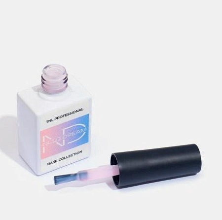 Цветная база TNL Nude dream base 04 - земляничный милкшейк 10 мл 