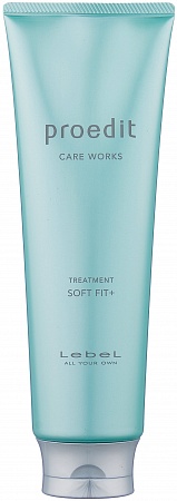 Маска LEBEL интенсивно увлажняющая для волос PROEDIT HAIR TREATMENT SOFT FIT PLUS 250 мл