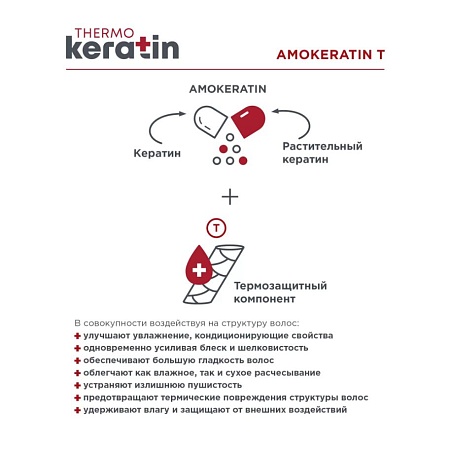 Кератиновая маска для волос ESTEL THERMOKERATIN 400 мл 