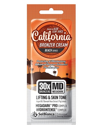 Крем-автозагар SOL BIANCA CALIFORNIA 30 bronzers 15 мл х 10 шт 