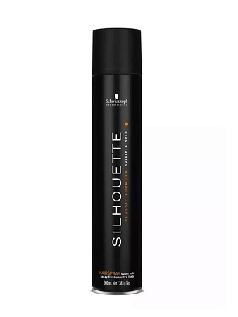 Лак для волос ультрасильной фиксации Schwarzkopf Silhouette classic 500 мл 