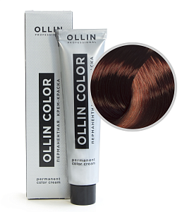 Купить OLLIN COLOR  6/5 темно-русый махагоновый 60мл Перманентная крем-краска для волос в Москве по низкой цене Перманентная крем-краска для волос OLLIN COLOR 6/5 тёмно-русый махагоновый, 60 мл