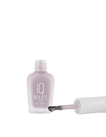 Укрепитель с коллоидным золотом IQ BEAUTY Gold Hardener Lilac 12,5 мл 