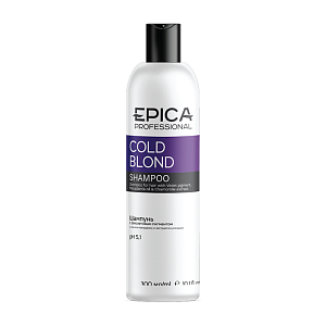 Шампунь COLD BLOND с фиолетовым пигментом EPICA 300мл Шампунь COLD BLOND с фиолетовым пигментом EPICA 300мл