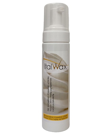 Лосьон-пена перед шугарингом ITALWAX Ваниль 200 мл 